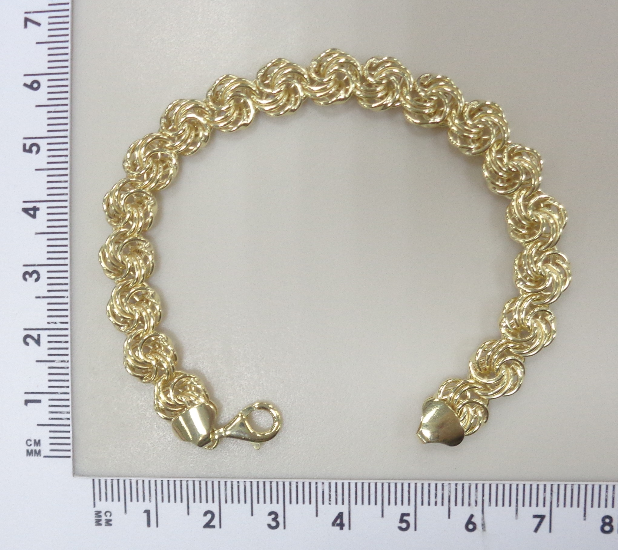 Серебряный браслет плетение "Фантазийное"